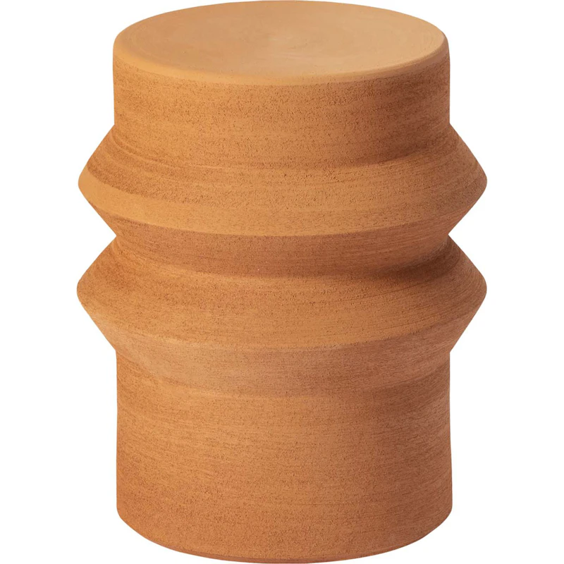 Milo Sidebord Ø49, Terracotta