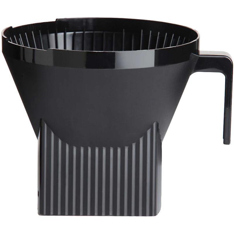 Filterholder Med automatisk dryppstopp, Sort