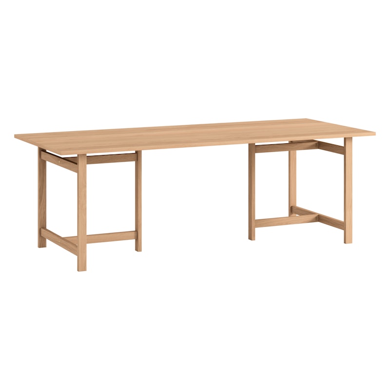 Rectangular Spisebord 90x220 cm, Eik