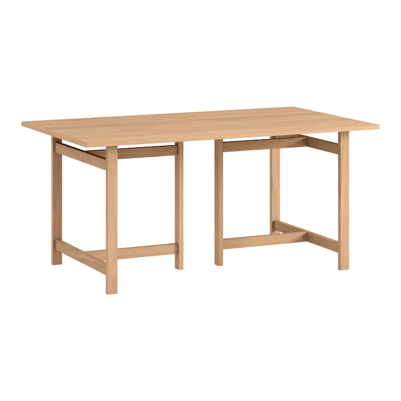 Rectangular Spisebord 90x160 cm, Eik