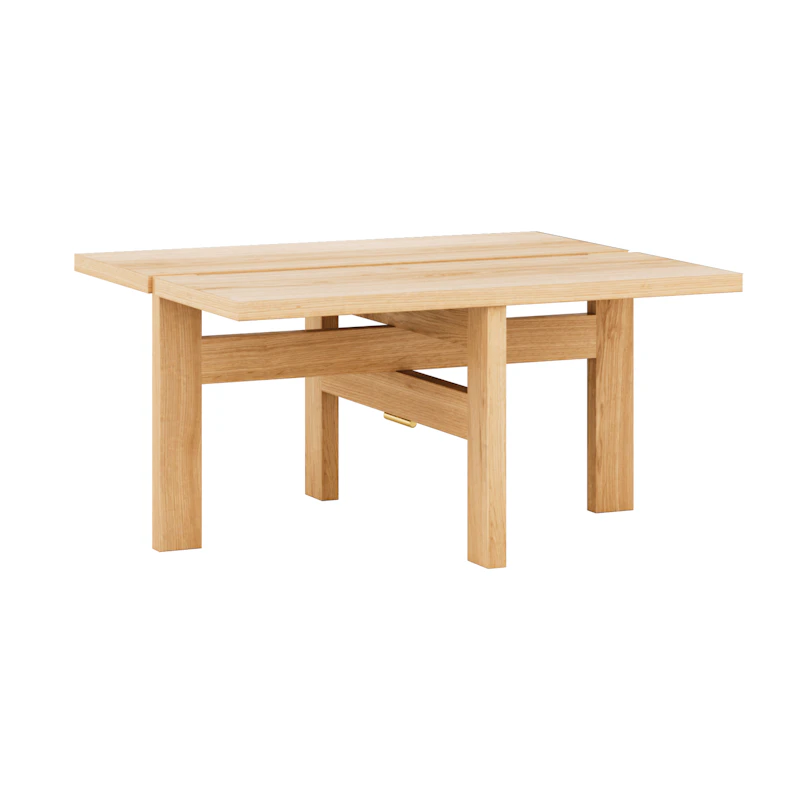 Rectangular Salongbord 50x60 cm, Eik