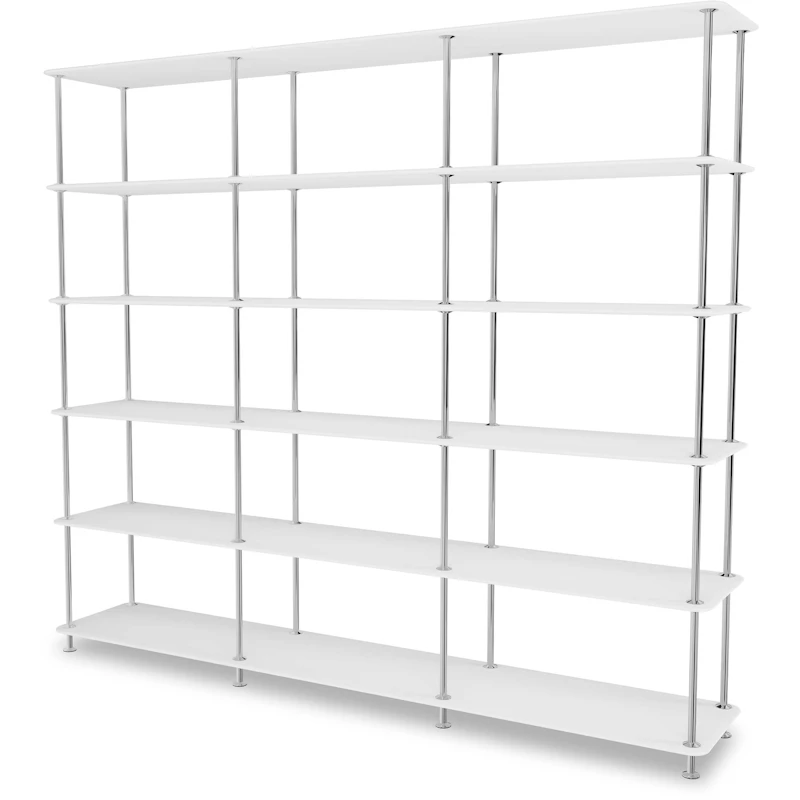 Free Shelf 555000, New White / Chrome