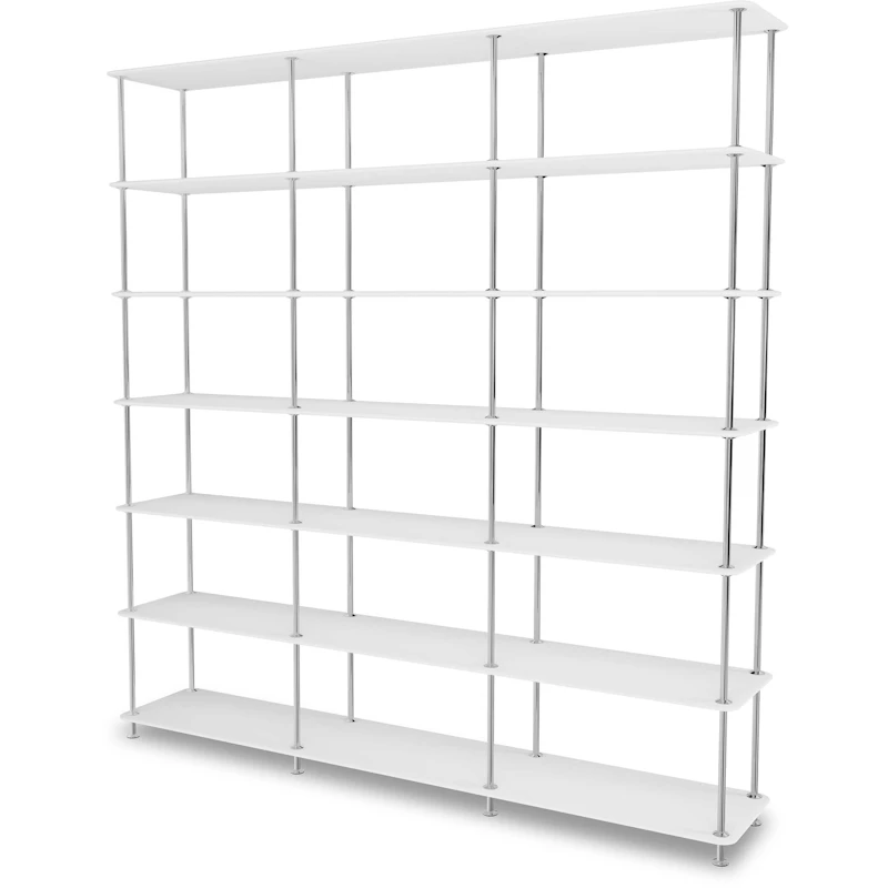 Free Shelf 666000, New White / Chrome