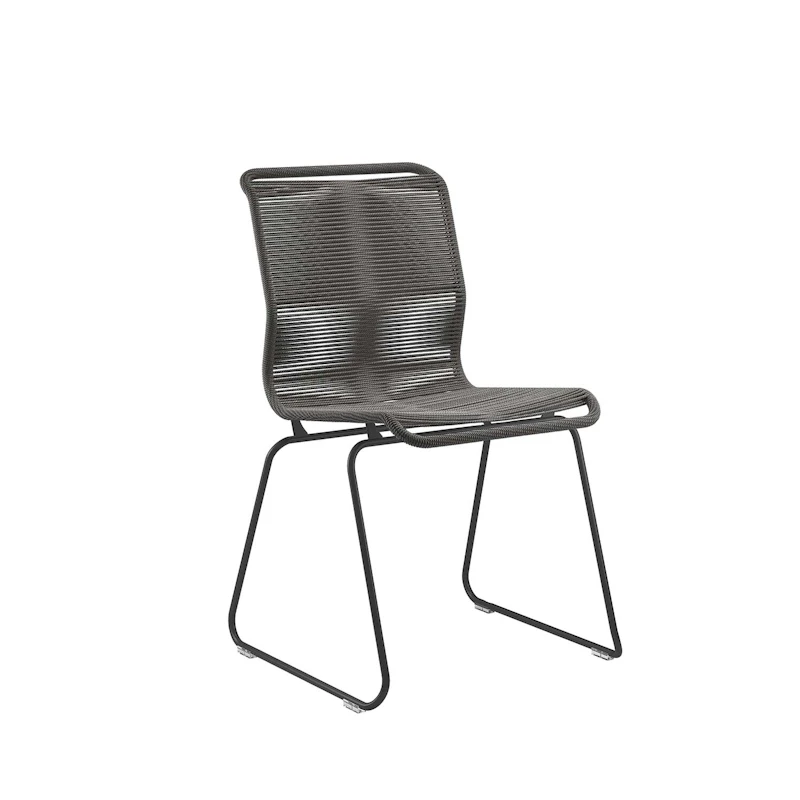 Panton One Stol, Svart Papir / Svart