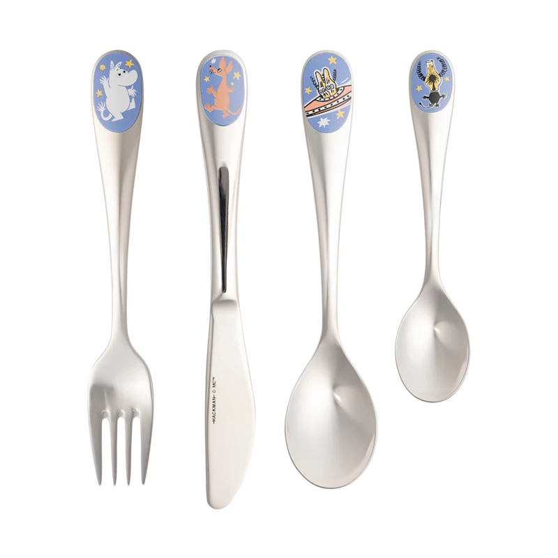 Moomin Barnebestikk 4-pk Romfartseventyr