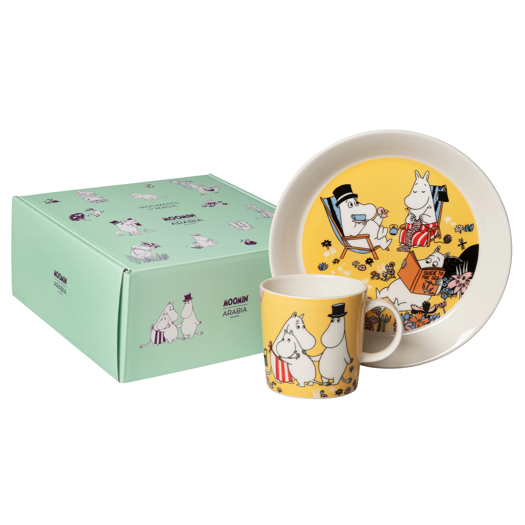 Moomin Arabia Moomin Barneservise Familiekos - Barneserviser Vitroporcelain Multi - 1086346