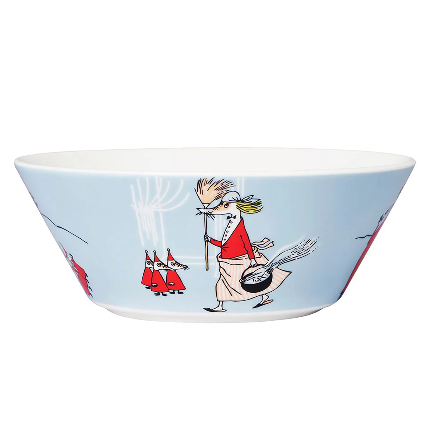 Moomin Arabia Moomin Bowl 15 Cm Fillyjonk Grey -  Serveringssk&aring;ler Porselen Gr&aring; - 1057217