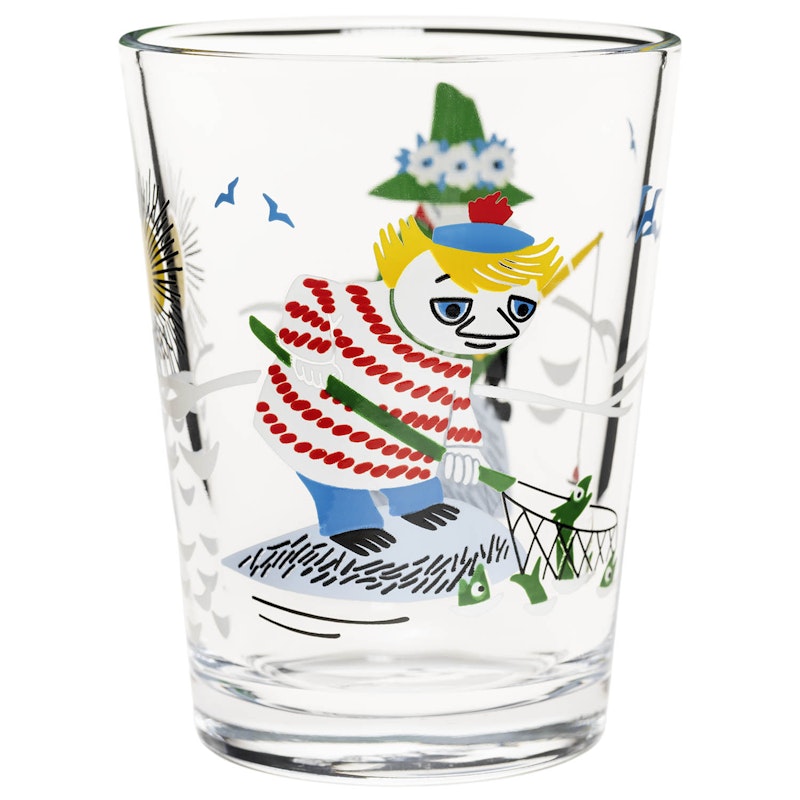 Moomin Drikkeglass 22 cl, Fishing