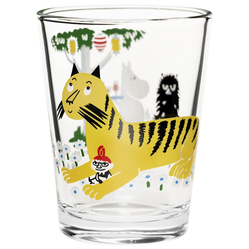 Moomin Drikkeglass 22 cl, Garden Party