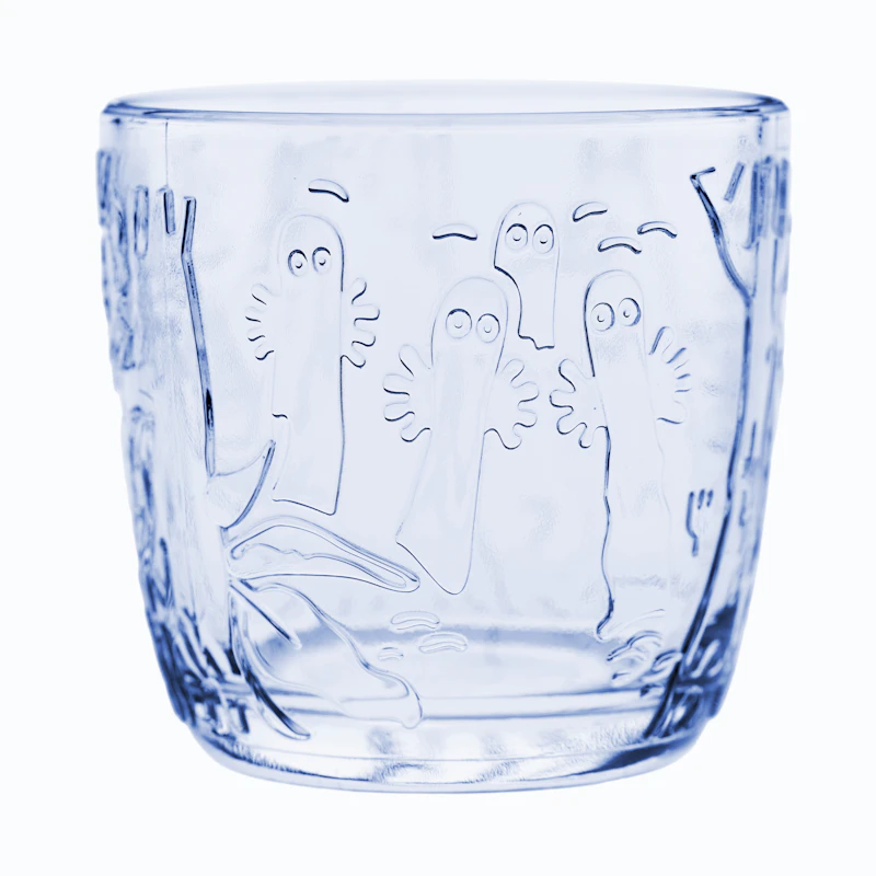 Moomin Glass 28 cl 2-pk Lyseblå