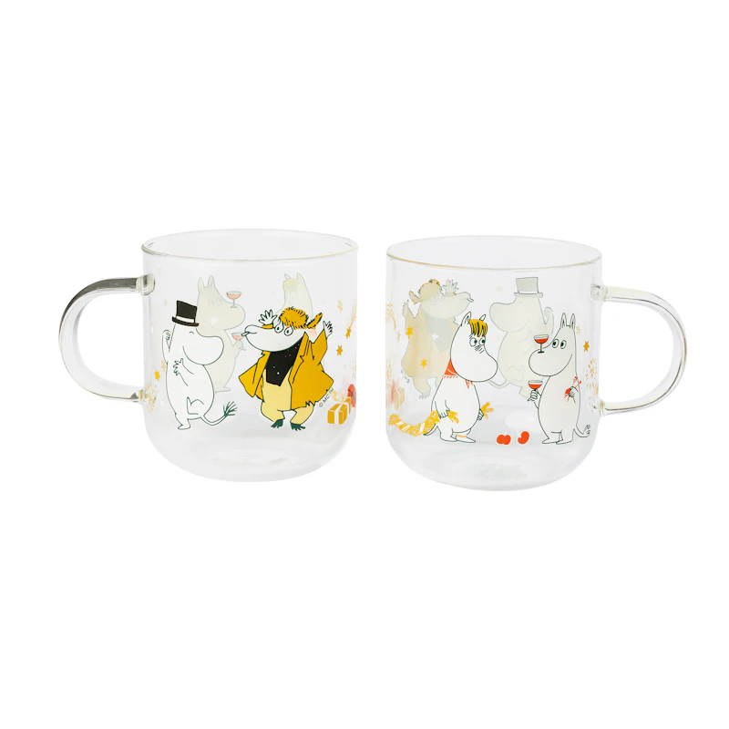 Moomin Glass 30 cl 2-pk Kjærlighetsgave