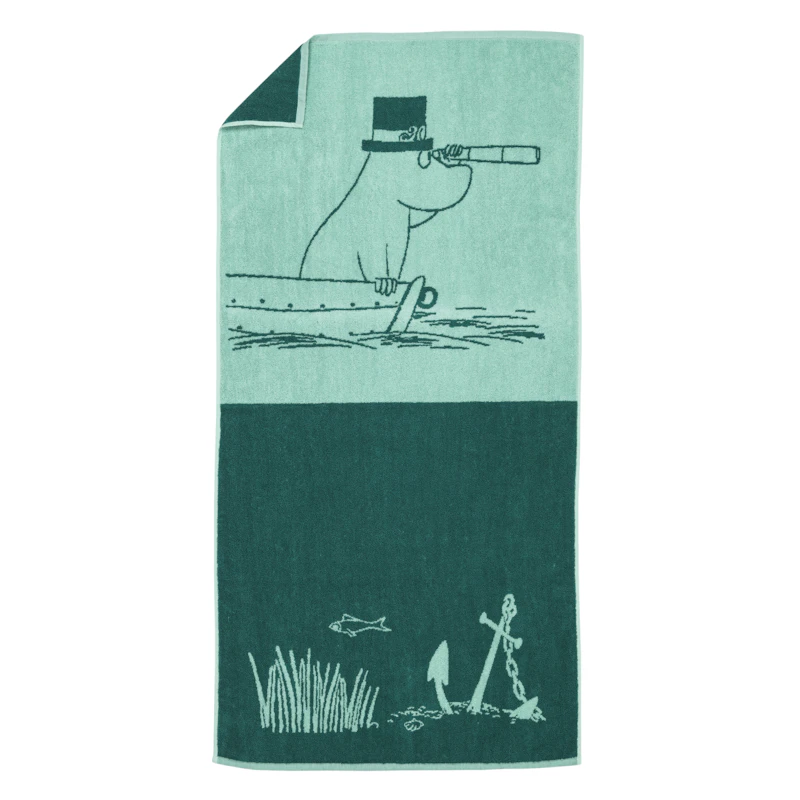 Moomin Badehåndkle Mummipappa, 70x140 cm