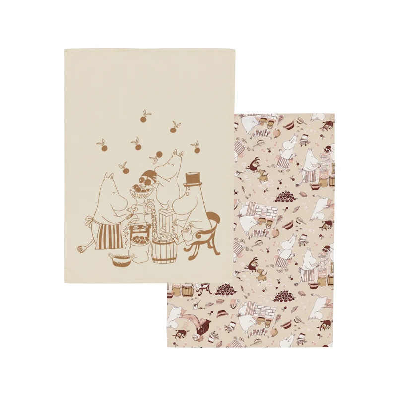 Moomin Kjøkkenhåndkle 50x70 cm 2-pk Housekeeping