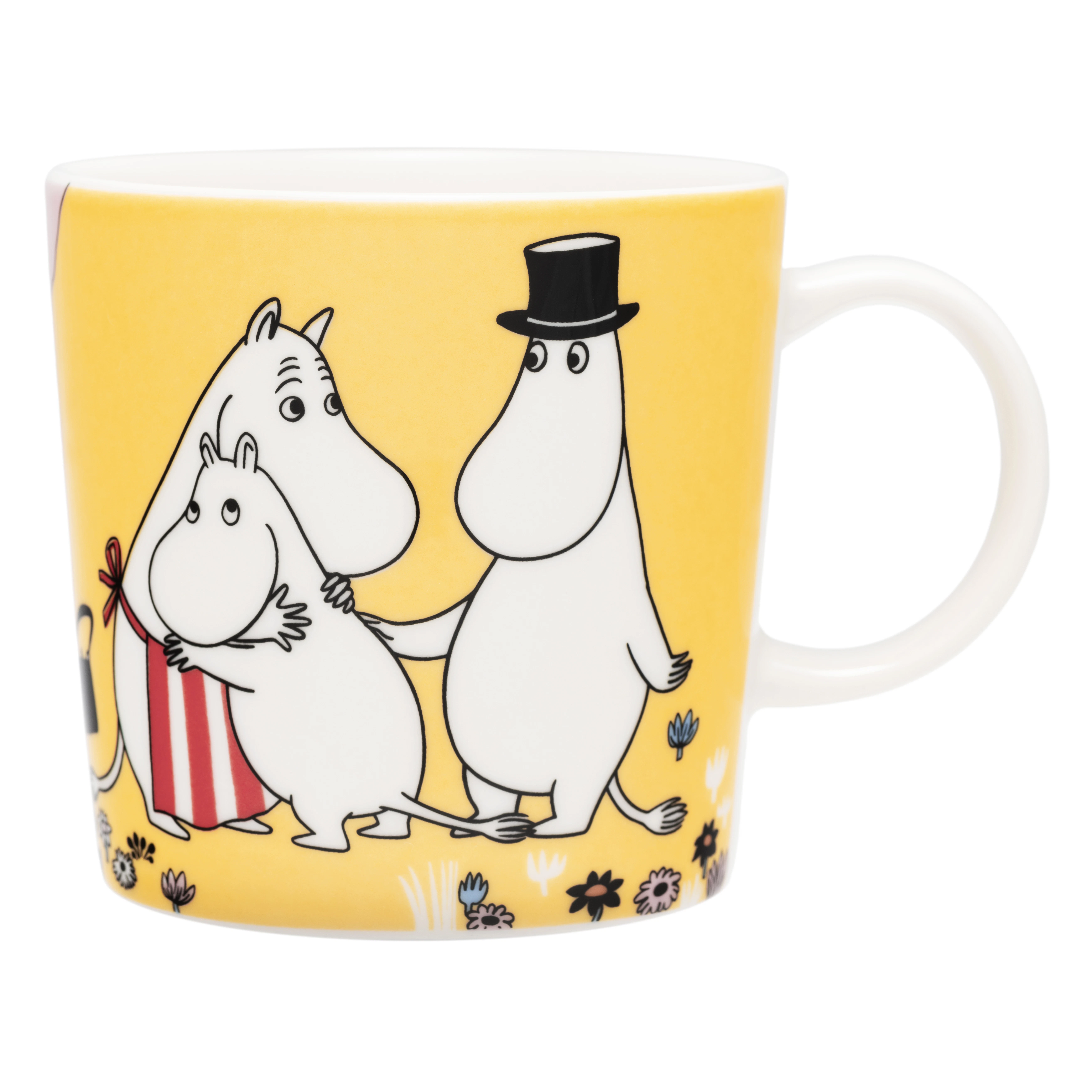 Moomin Arabia Moomin Krus 30 Cl Family Time -  Kaffekopper Vitroporcelain Multi - 1082658
