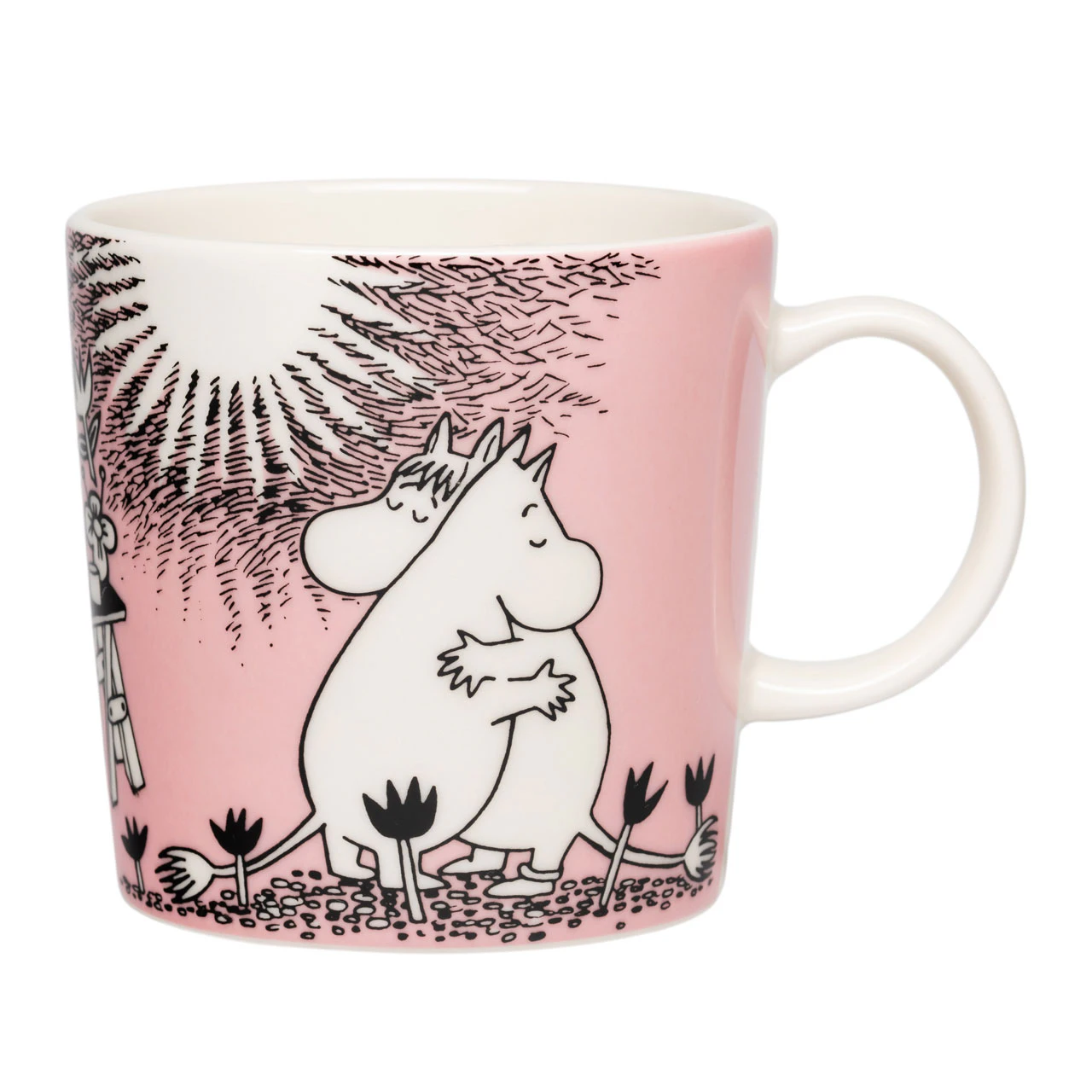 Moomin Arabia Moomin Krus 30 Cl Love 30 -  Kaffekopper Vitroporcelain Rosa - 1084342