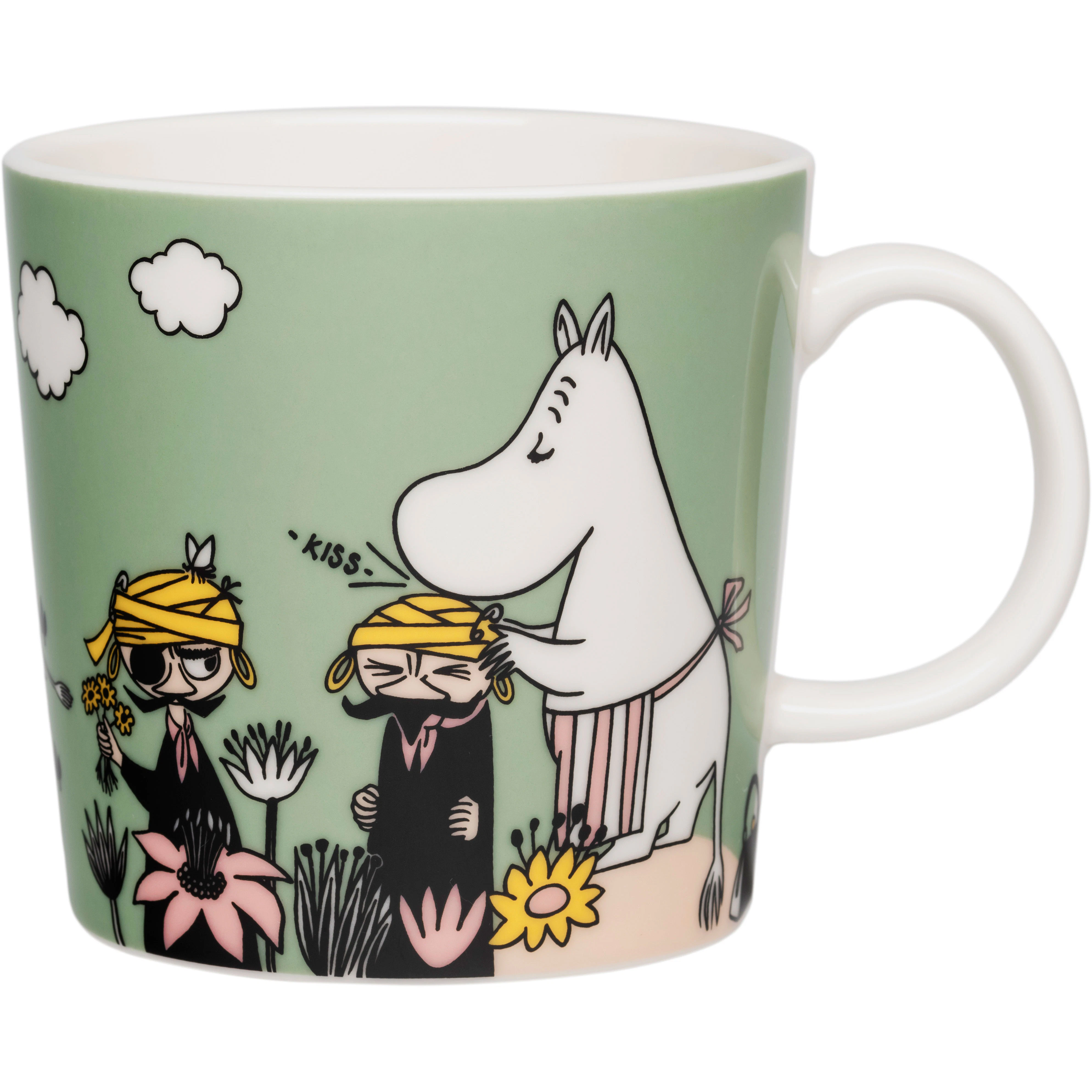 Moomin Arabia Moomin Krus 30 Cl Loving Care -  Mumin-krus Vitroporcelain Gr&oslash;nn - 1082629
