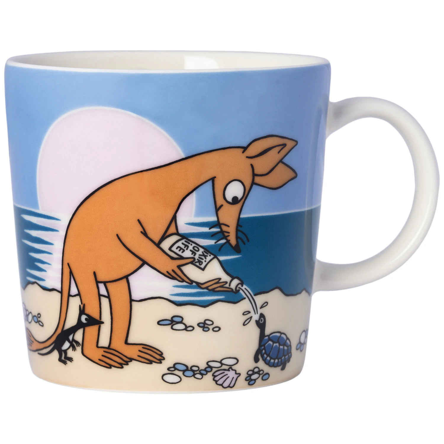 Moomin Arabia Moomin Krus 30 Cl Sniff -  Kaffekopper Porselen Bl&aring; - 1069396