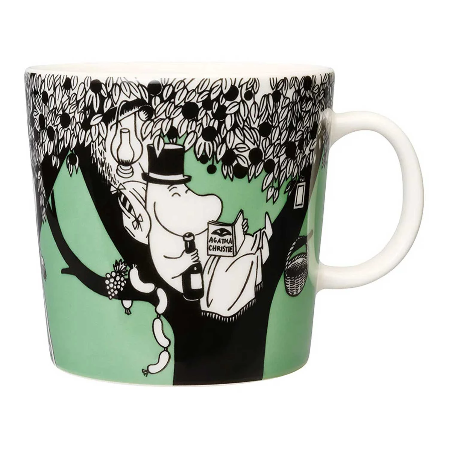 Moomin Arabia Moomin Krus 40 Cl  -  Kaffekopper Porselen Gr&oslash;nn - 1064304
