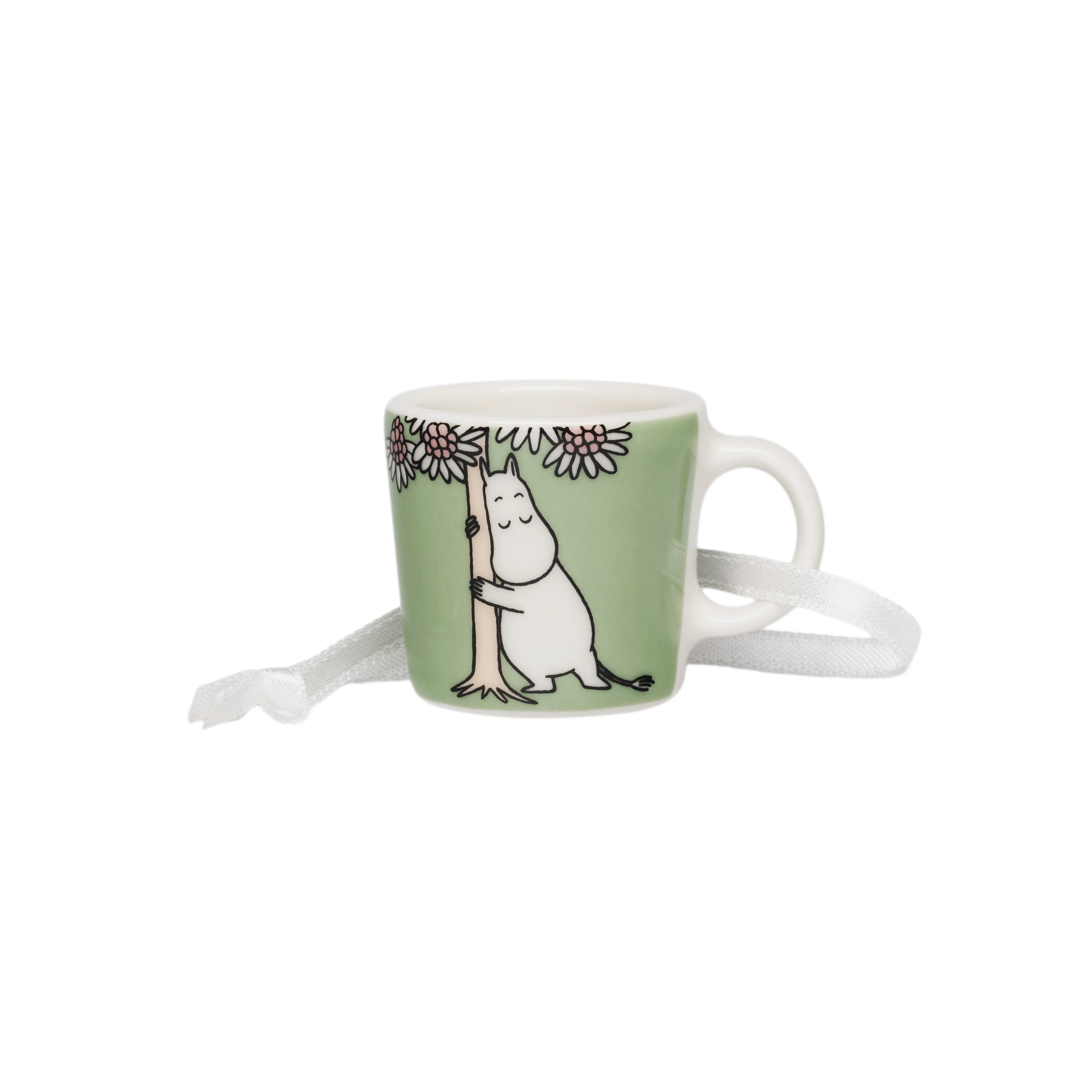 Moomin Arabia Moomin Minikrus Loving Care -  Mumin-krus Vitroporcelain Gr&oslash;nn - 1082632