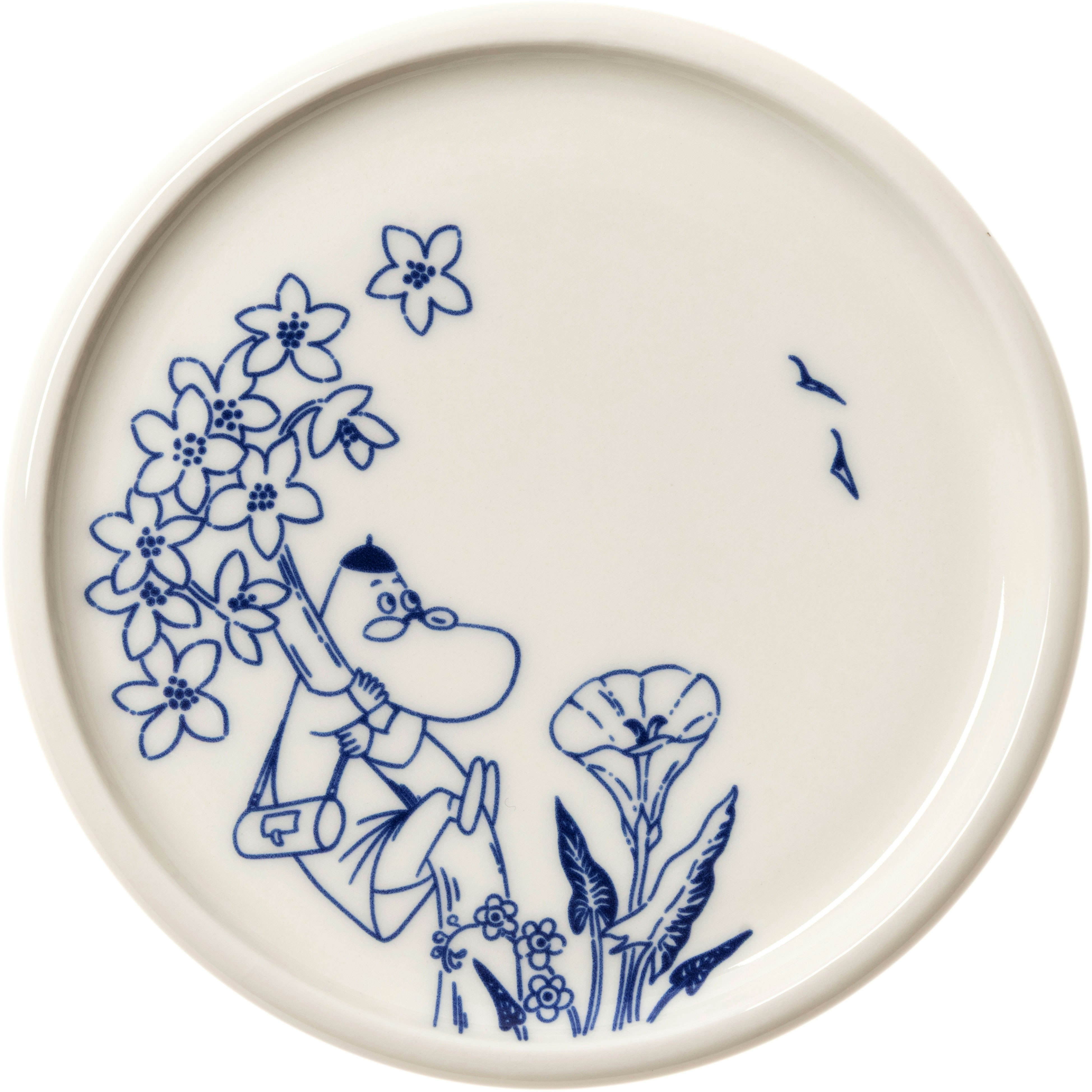 Moomin Arabia Moomin Minitallerken 12 Cm Haru Hemulen -  Mumin-krus Vitroporcelain Hvit - 1083687