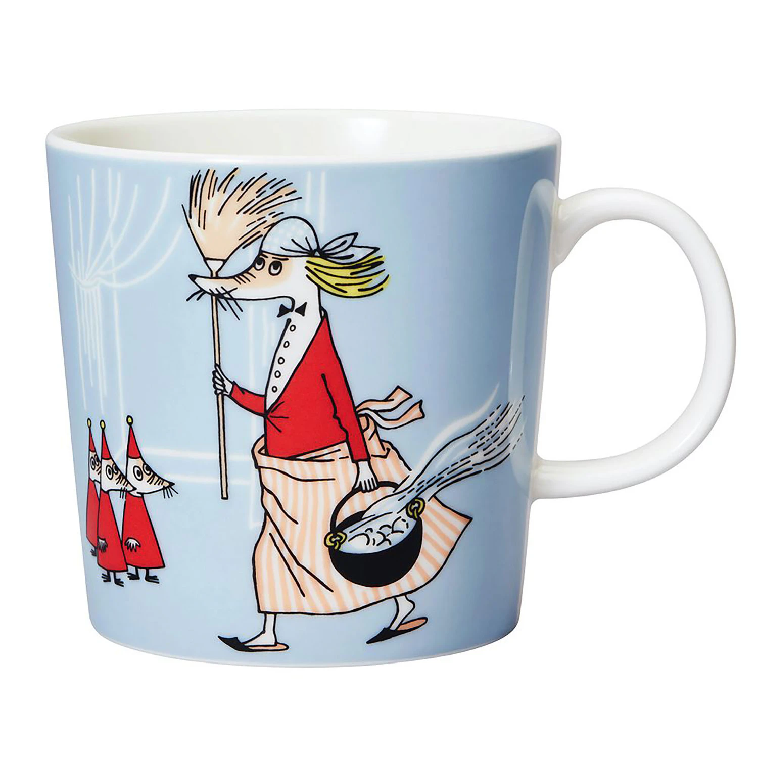Moomin Arabia Moomin Mug 30 Cl Fillyjonk Grey -  Kaffekopper Porselen Gr&aring; - 1057216