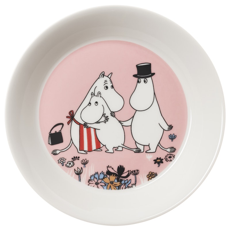Moomin Tallerken 15 cm Family Time