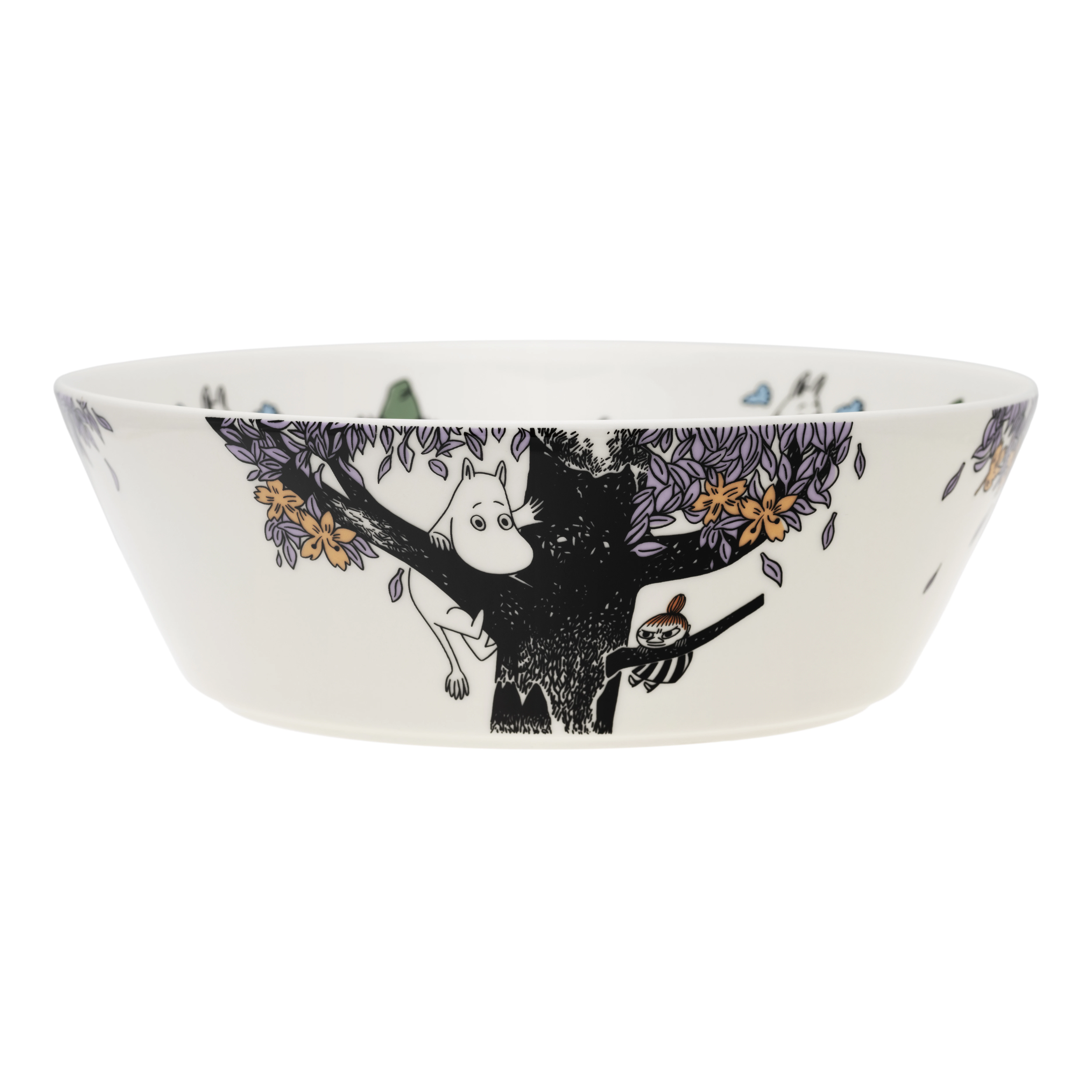 Moomin Arabia Moomin Serveringssk&aring;l 23 Cm Forever Friends - Serveringssk&aring;ler Vitroporcelain Multi - 1082656