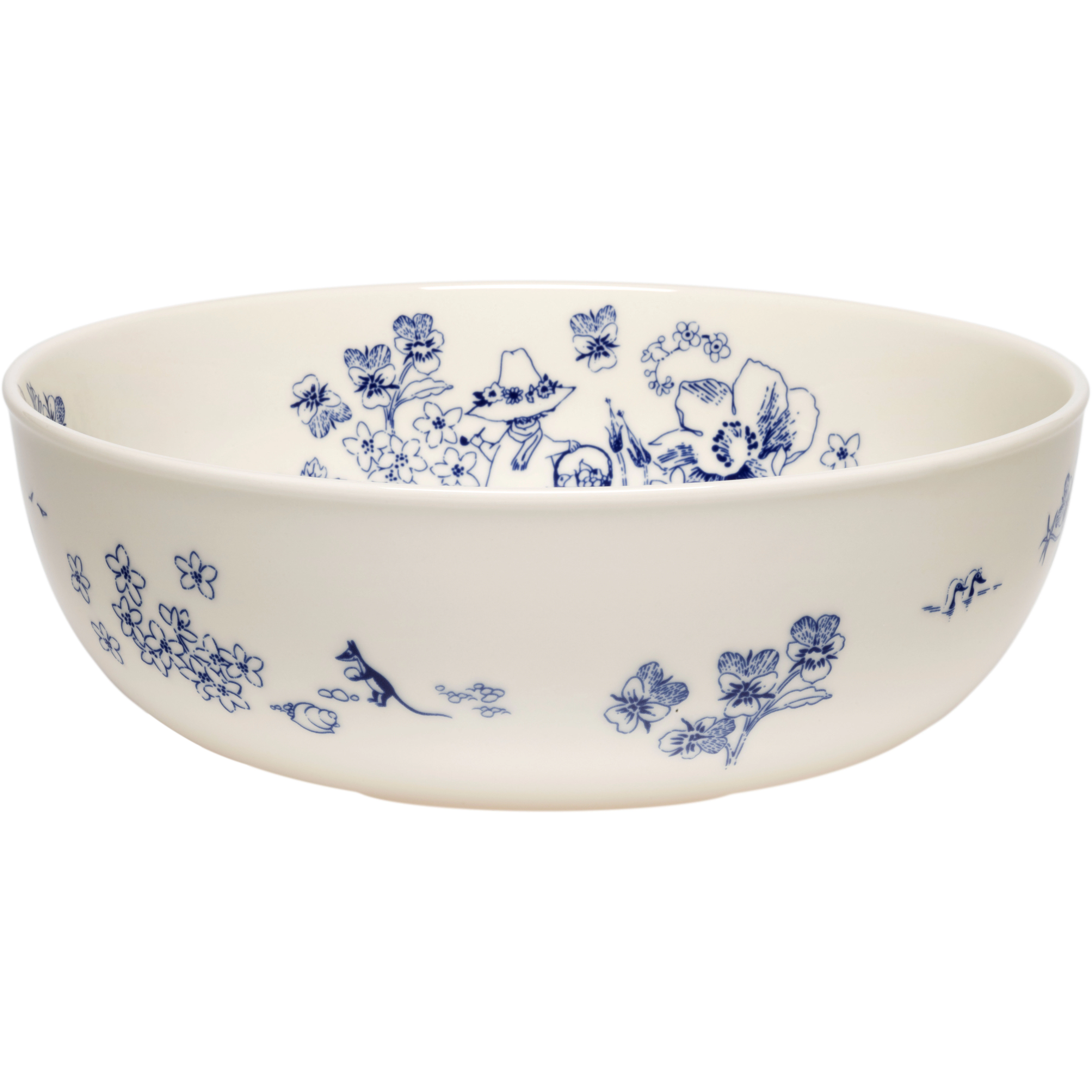 Moomin Arabia Moomin Serveringssk&aring;l 28 Cm Haru -  Serveringssk&aring;ler Vitroporcelain Hvit - 1083684