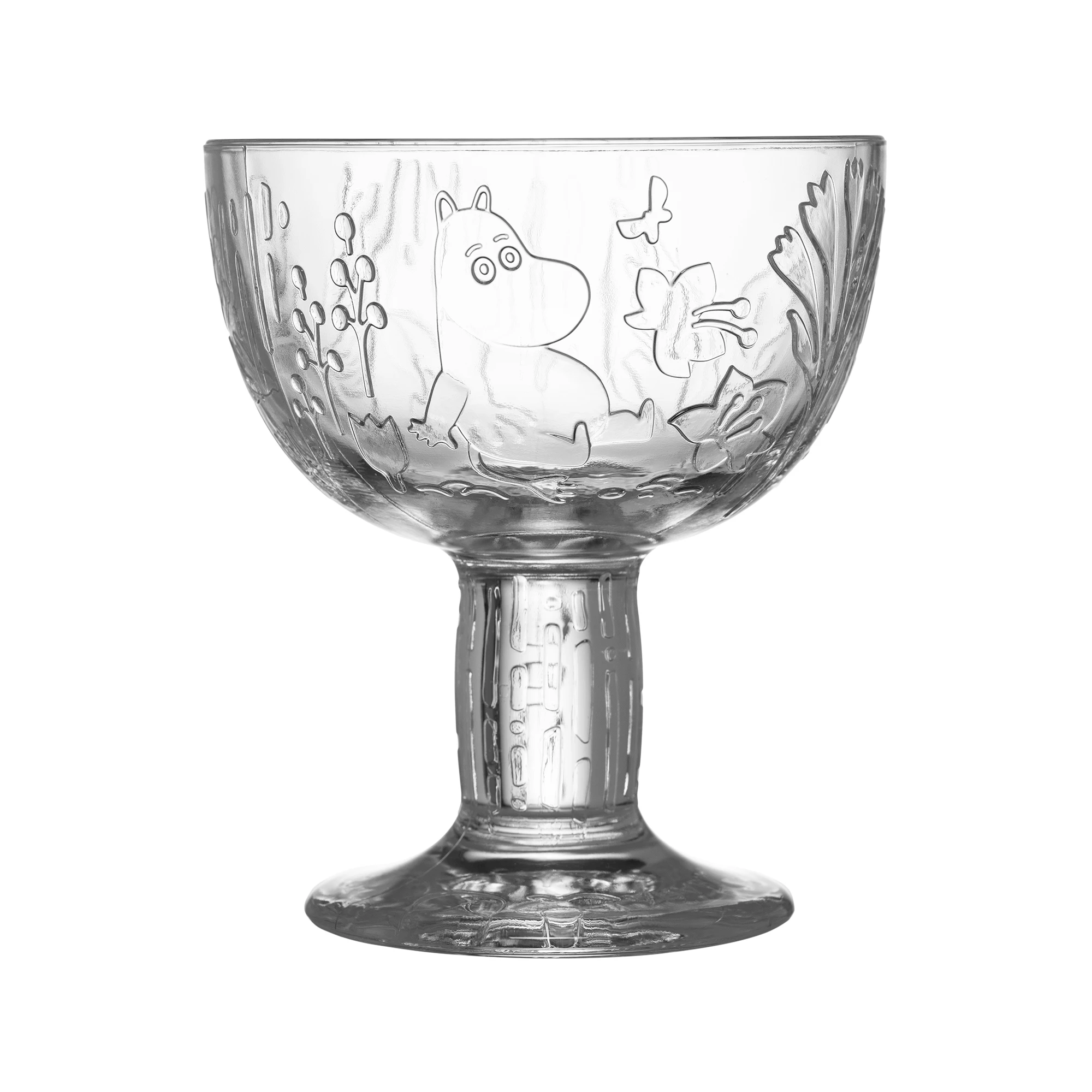 Moomin Arabia Moomin Sk&aring;l - Serveringssk&aring;ler Glass Klar - 1086493