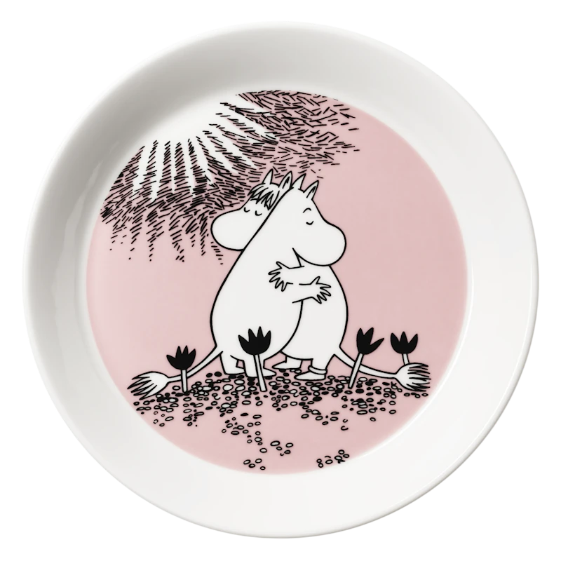 Moomin Tallerken 19 cm Love 30