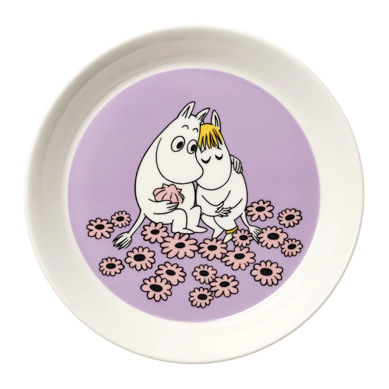 Moomin Tallerken 19 cm Sweethearts