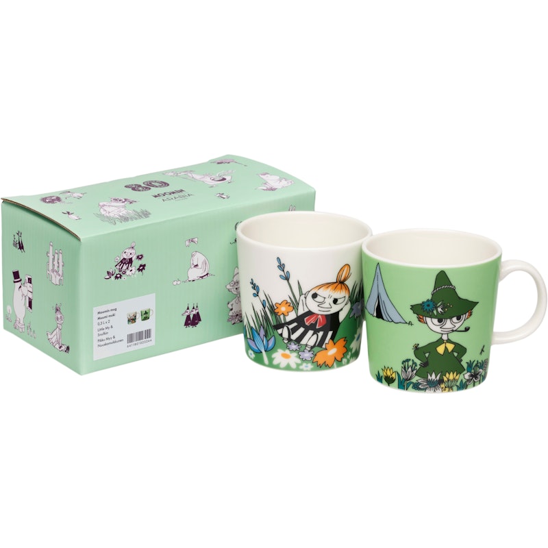 Mummi Krus Little My & Snufkin 30 cl 2-pk