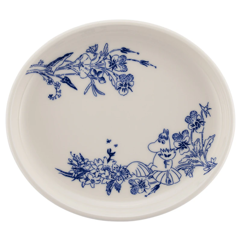 Mummi Haru Oval Plate, 16 cm