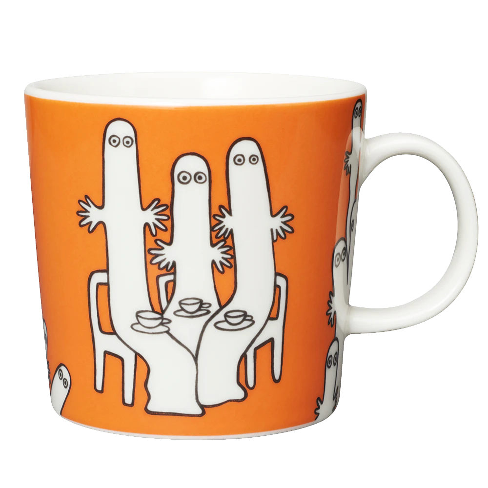 Moomin Arabia Mummi Krus 30 Cl Hattifnattene -  Kaffekopper Porselen Orange - 1005313