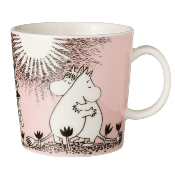 Moomin Arabia Mummi Krus 30 Cl Kj&aelig;rlighet -  Kaffekopper Porselen Rosa - 1005331
