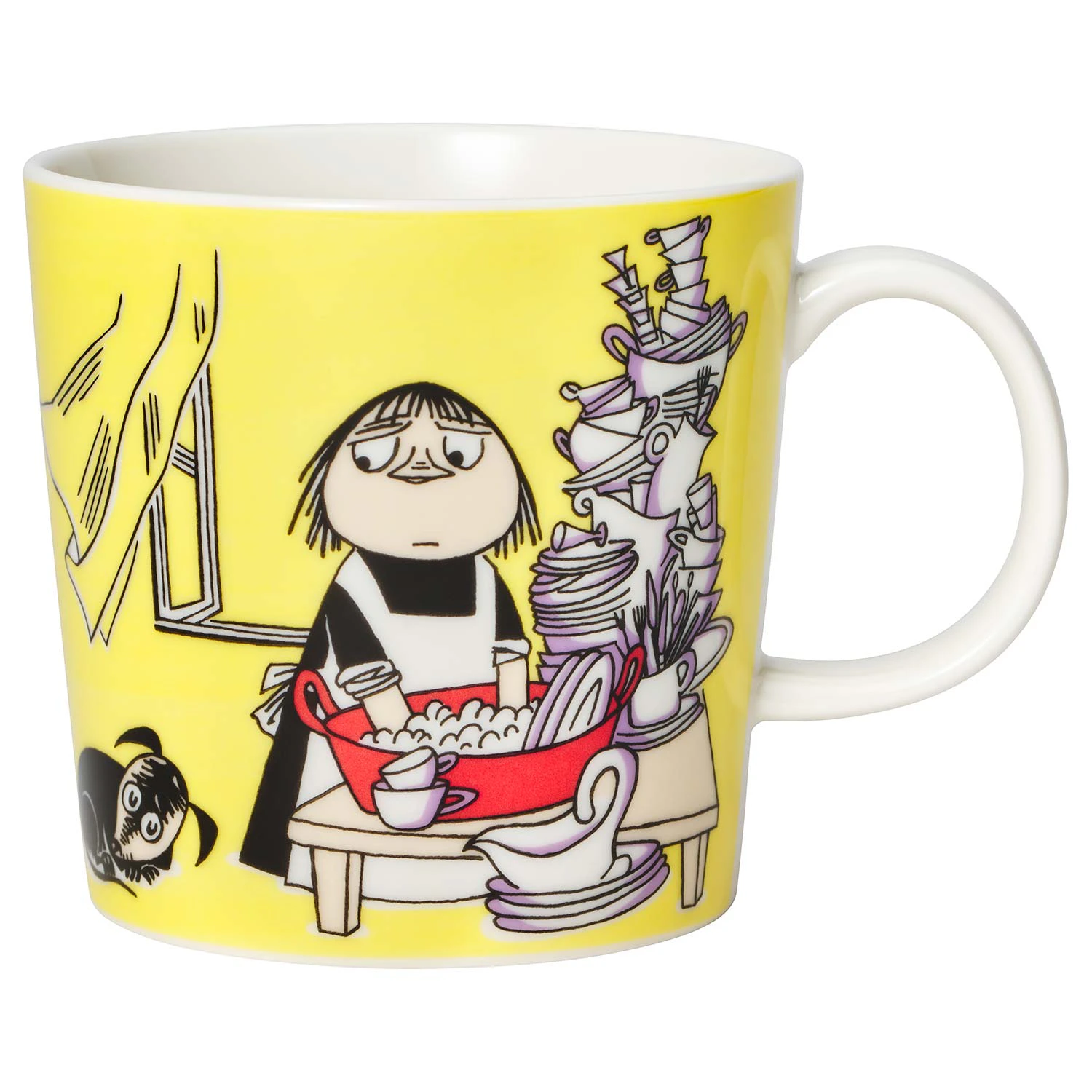 Moomin Arabia Mummi Krus 30 Cl Misa  -  Kaffekopper Porselen Gul - 1052344