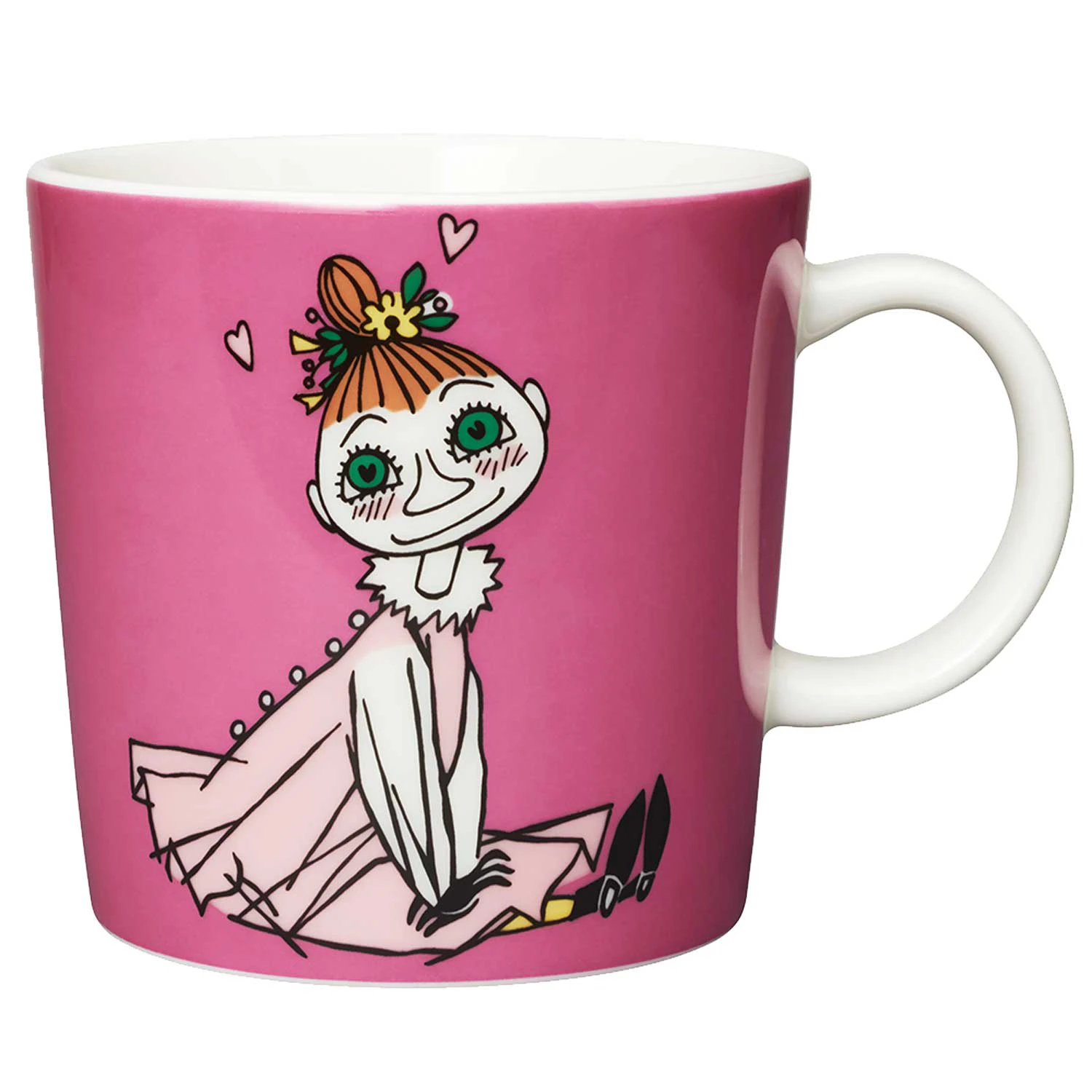 Moomin Arabia Mummi Krus 30 Cl Mymlen -  Kaffekopper Porselen Rosa - 1005297