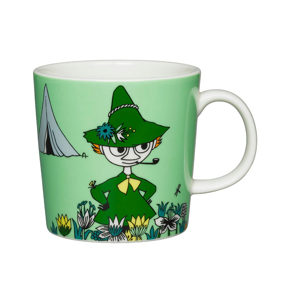 Moomin Arabia Mummi Krus 30 Cl Snusmumriken -  Kaffekopper Porselen Gr&oslash;nn - 1015561