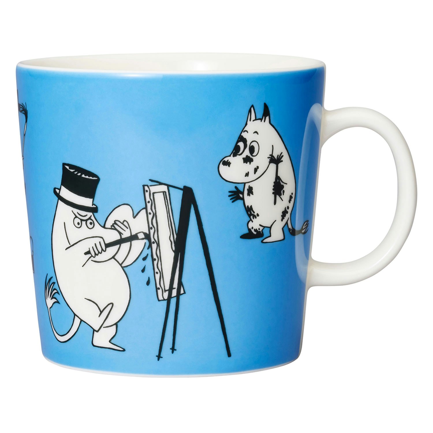 Moomin Arabia Mummi Krus 40 Cl  -  Kaffekopper Porselen Bl&aring; - 1062210