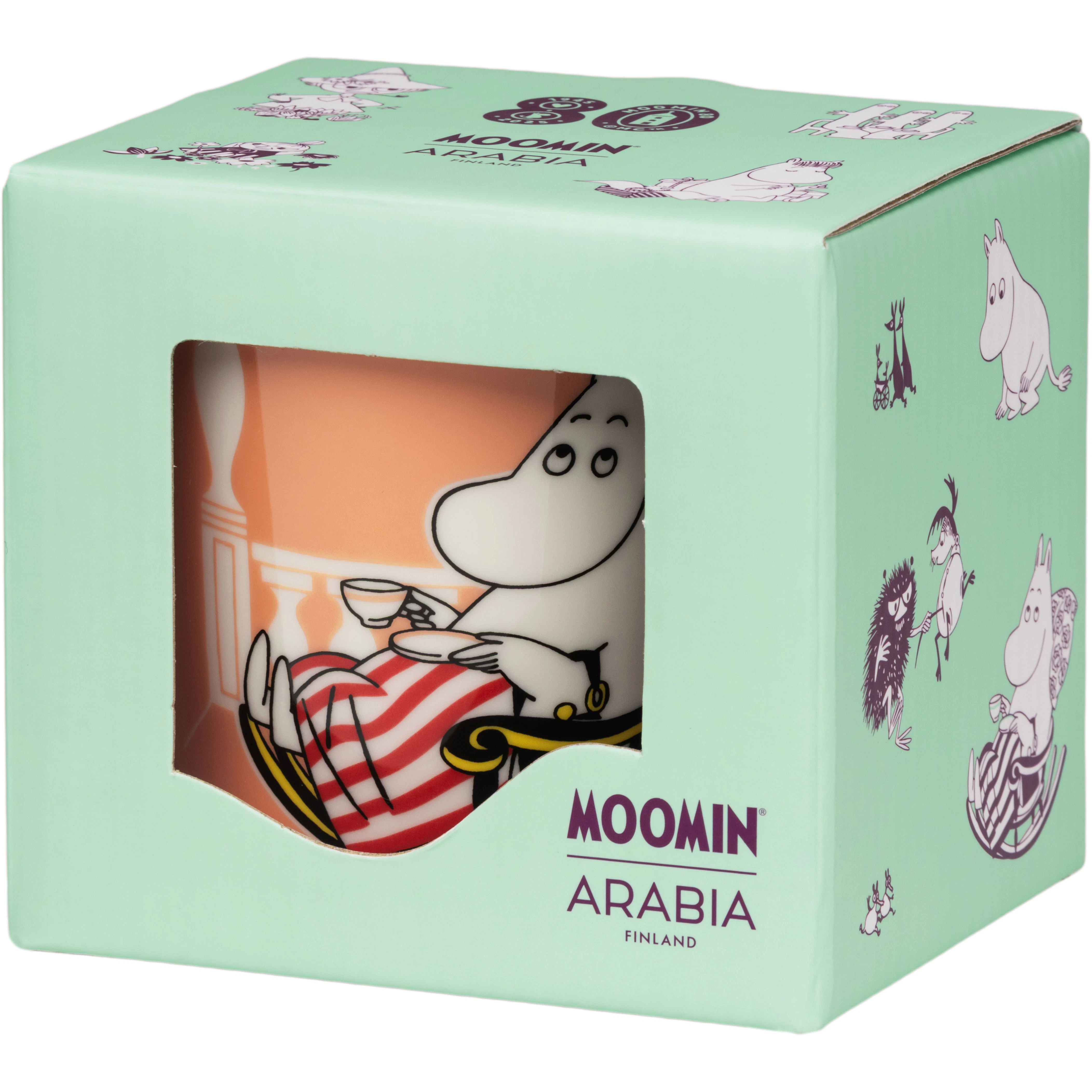 Moomin Arabia Mummi Krus Mummimamma 30 Cl -  Mumin-krus Vitroporcelain Orange - 1079300