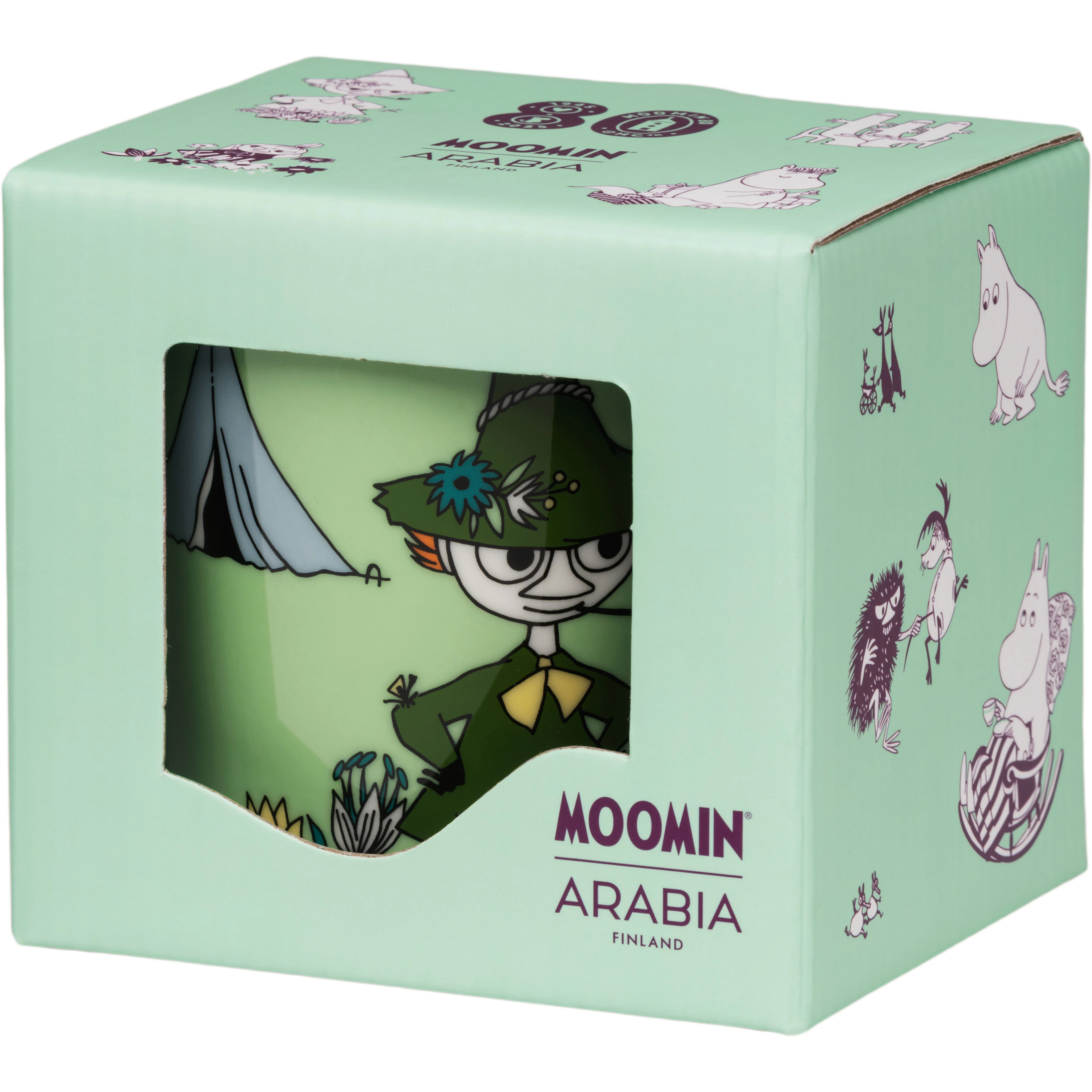 Moomin Arabia Mummi Krus Snusmumrikken 30 Cl -  Mumin-krus Vitroporcelain Gr&oslash;nn - 1079303