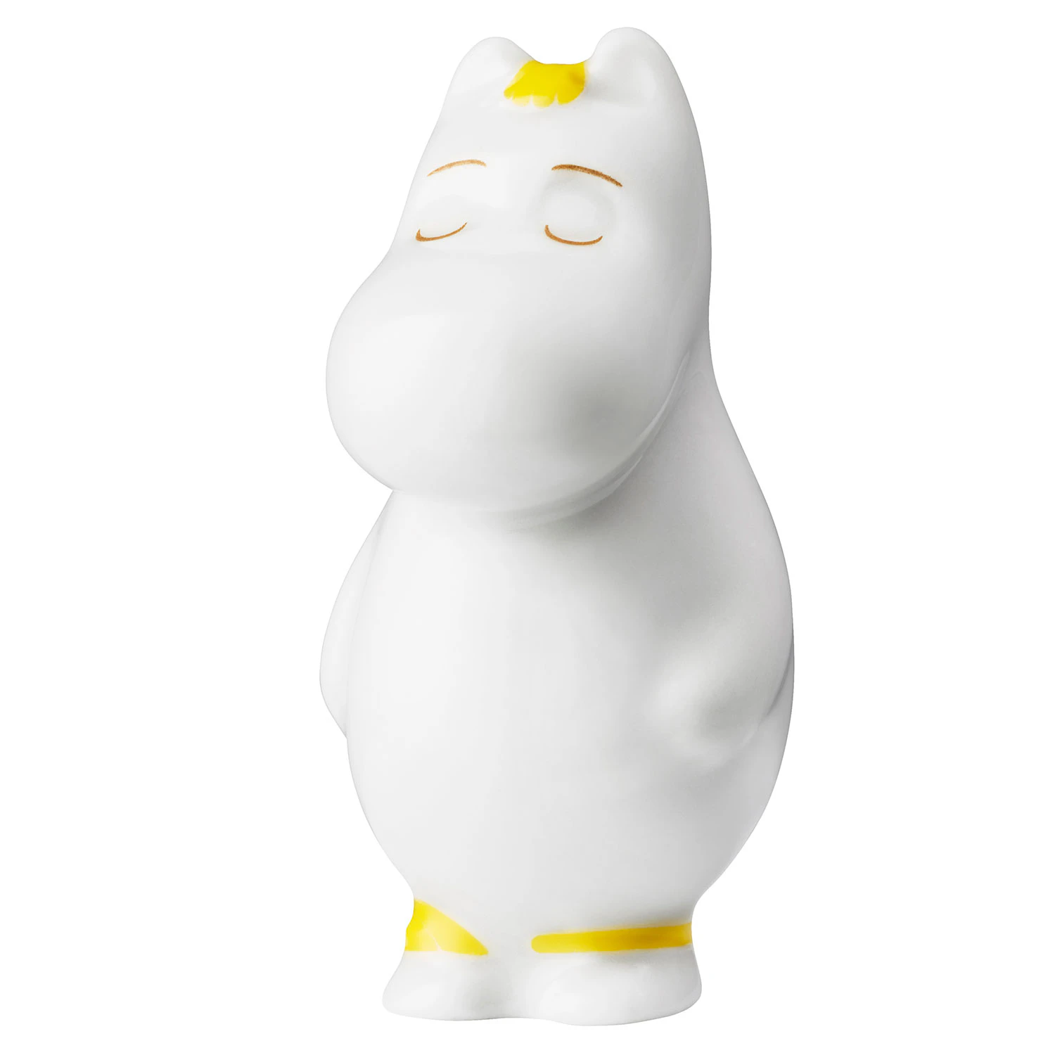 Moomin Arabia Mummi Minifigur Snorkfr&oslash;ken 5,5cm -  Porselensfigurer Keramikk Hvit - 1023454