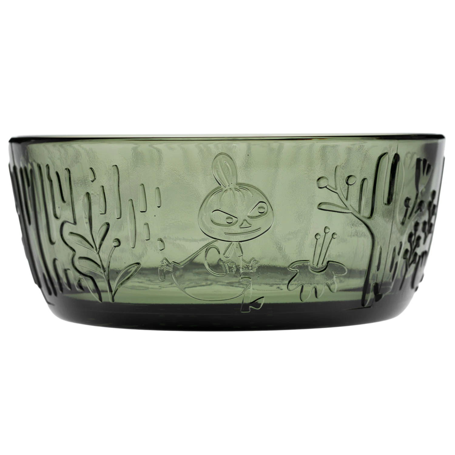 Moomin Arabia Mummi Sk&aring;l 35 Cl  -  Serveringssk&aring;ler Glass Pine Green - 1070991
