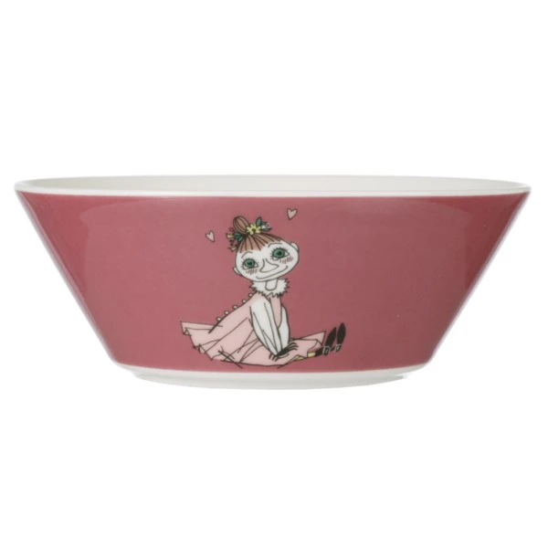 Moomin Arabia Mummi Sk&aring;l Mymlen 15 Cm -  Serveringssk&aring;ler Porselen Rosa - 1005580