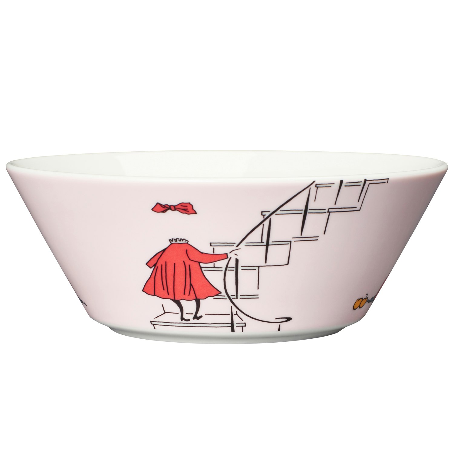 Moomin Arabia Mummi Sk&aring;l Ninni 15 Cm -  Serveringssk&aring;ler Porselen Rosa - 1027440