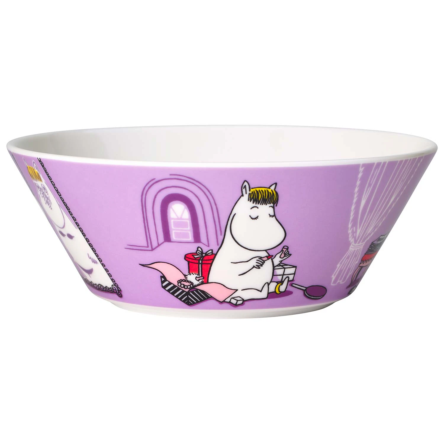 Moomin Arabia Mummisk&aring;l 15 Cm Snorkfr&oslash;ken  -  Serveringssk&aring;ler Porselen Lilla - 1052345