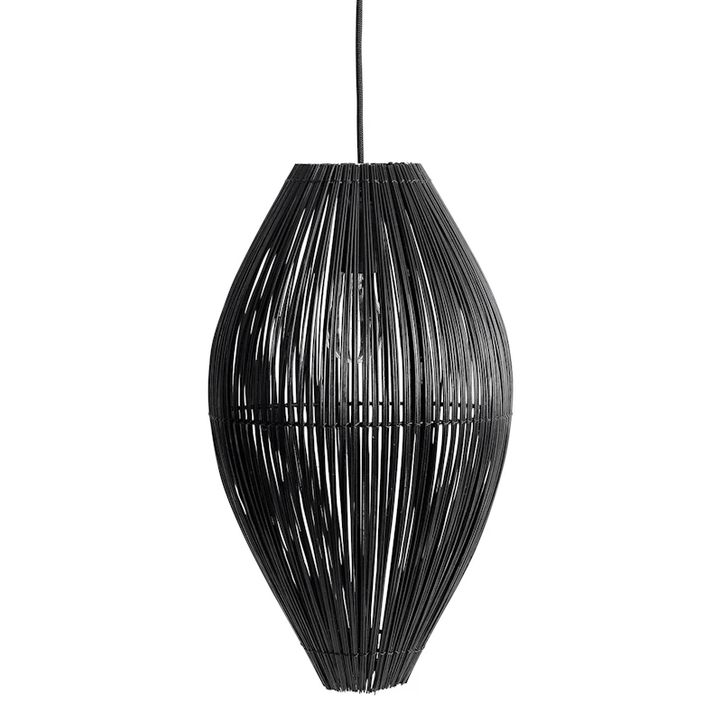 Fishtrap Taklampe Bambus, 28x45 cm