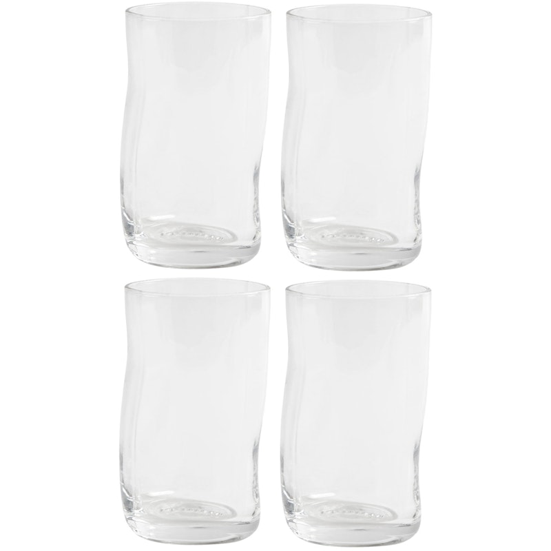 Furo Drikkeglass Klar 4-pk, H13 cm