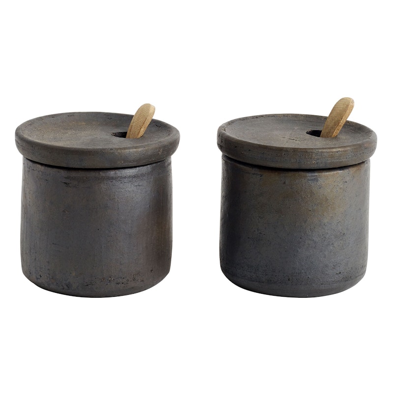 Hazel Salt- & Peppersett, Terrakotta