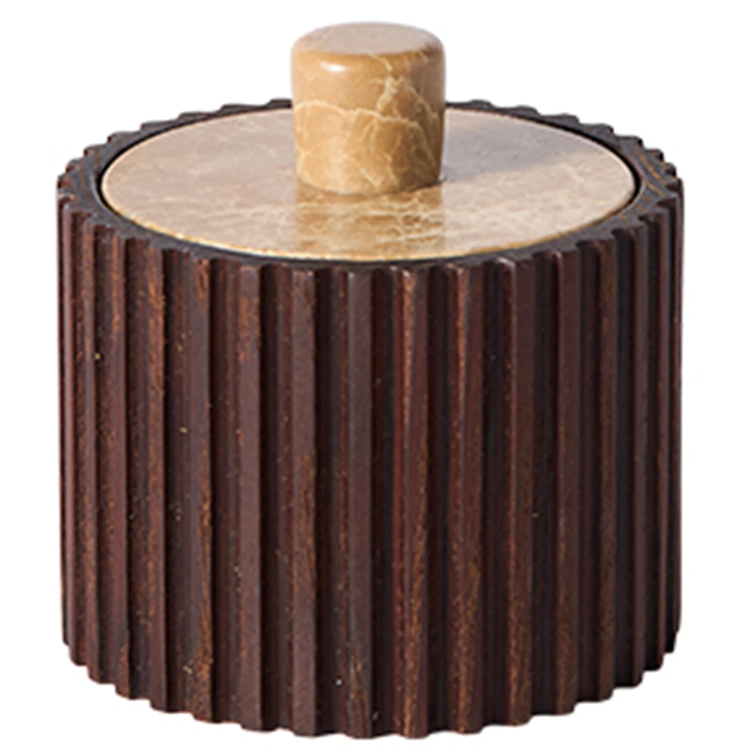 Muubs Yami Krukke 8 Cm  -  Oppbevaringsbokser & Lokk Karbonisert Ask Brun - 9440002109